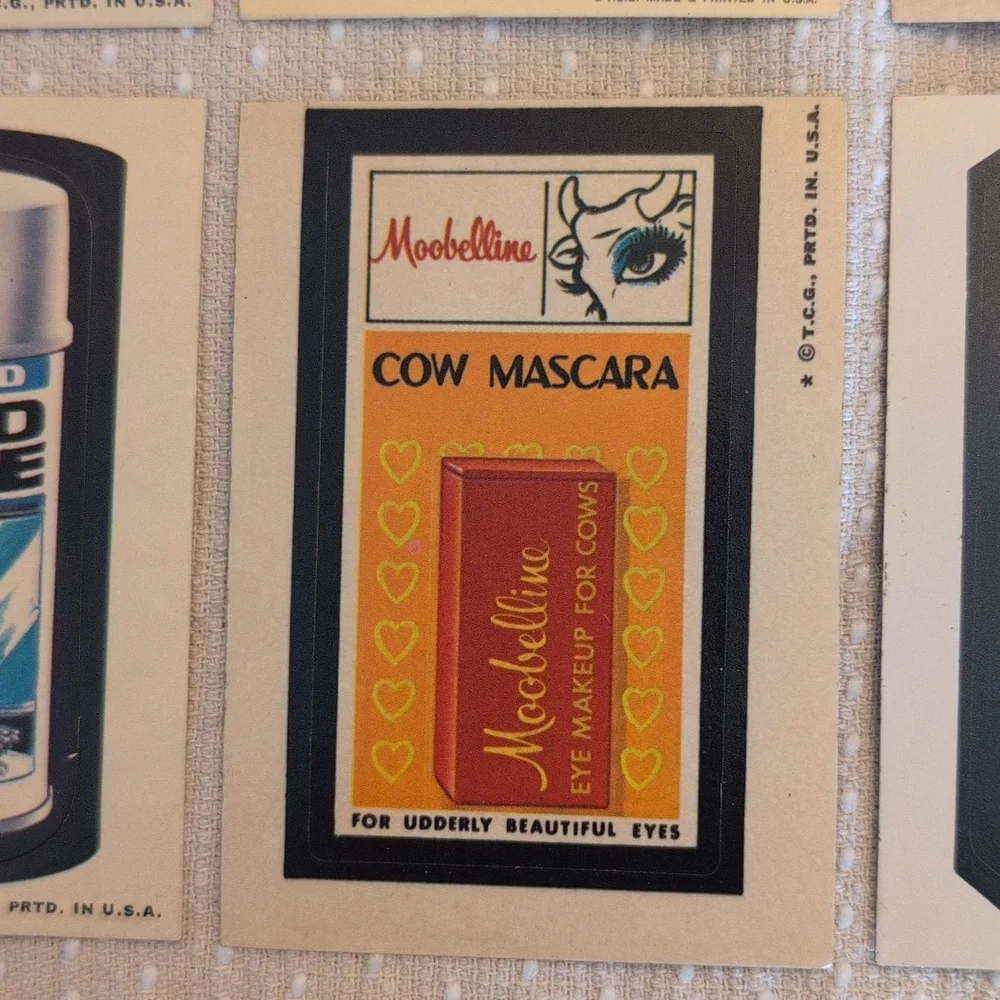 Vintage Topps Wacky Packages Stickers 1970's Set of 15